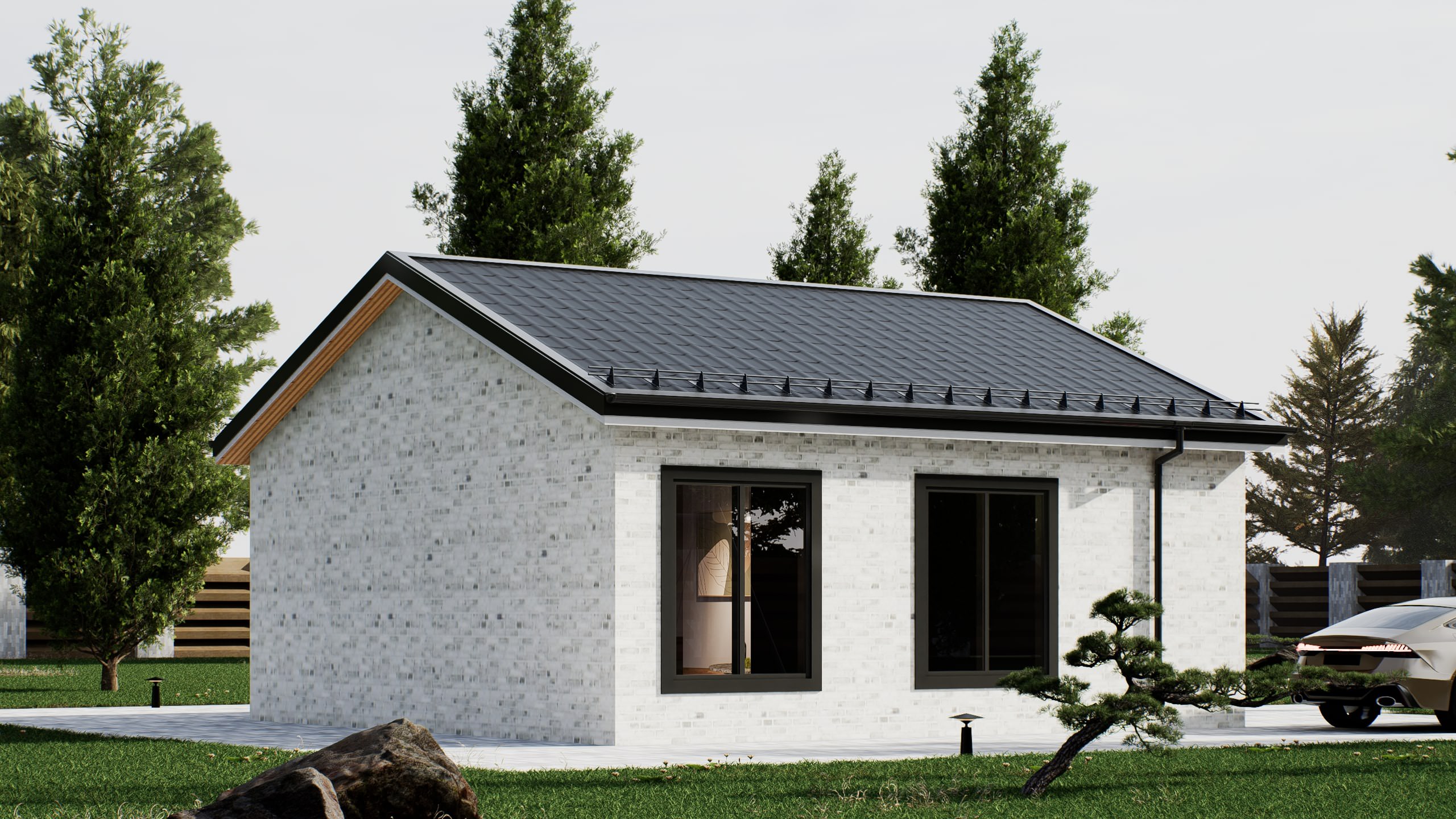 картинка Каркасный дом Даллас от LEGNO
