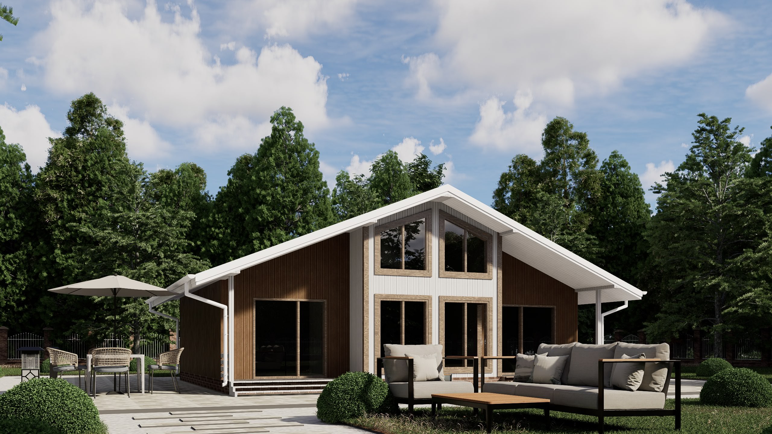 картинка Каркасный дом Мираж от LEGNO