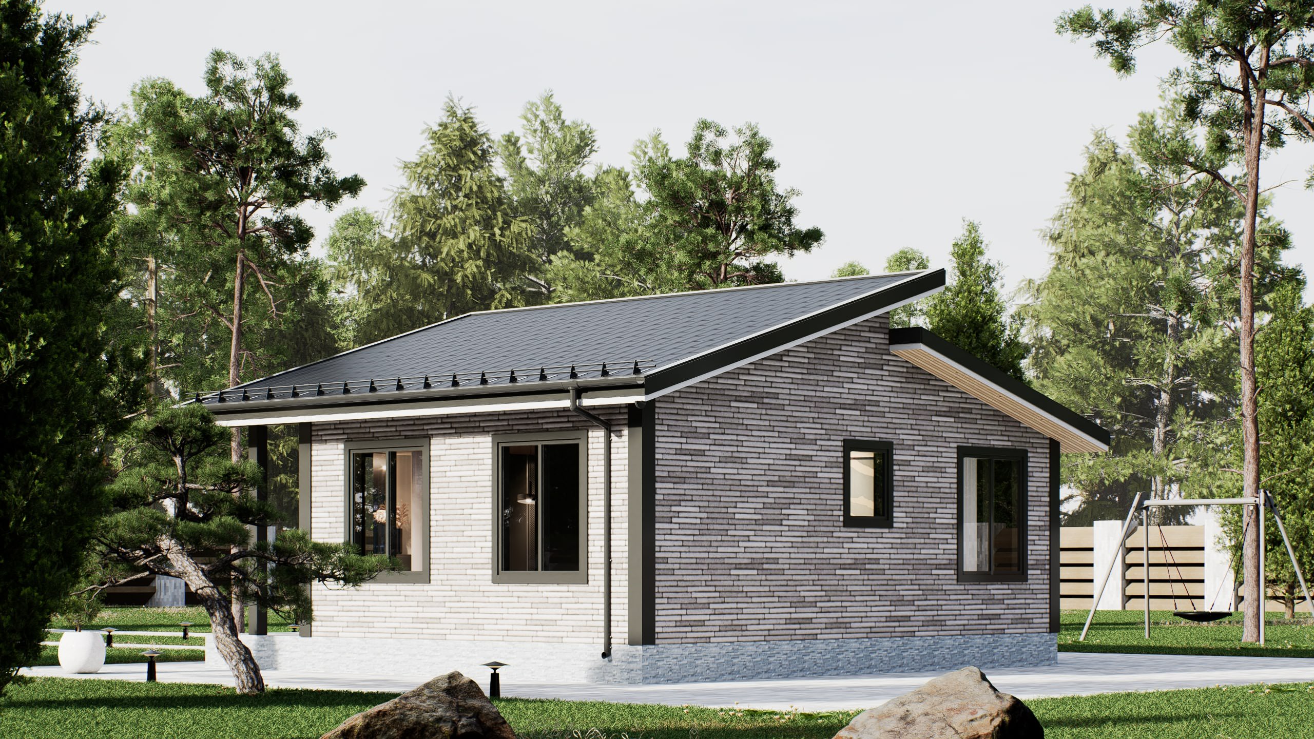 картинка Каркасный дом Дублин от LEGNO