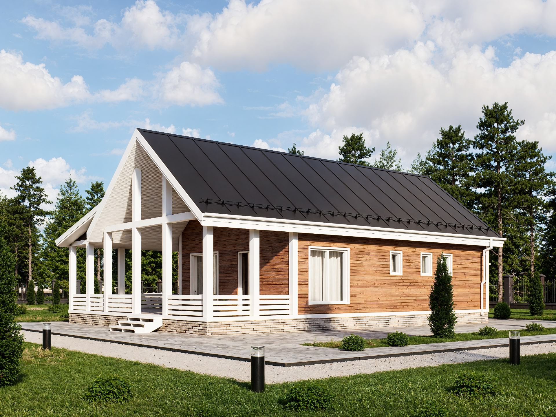 картинка Каркасный дом Турин от LEGNO