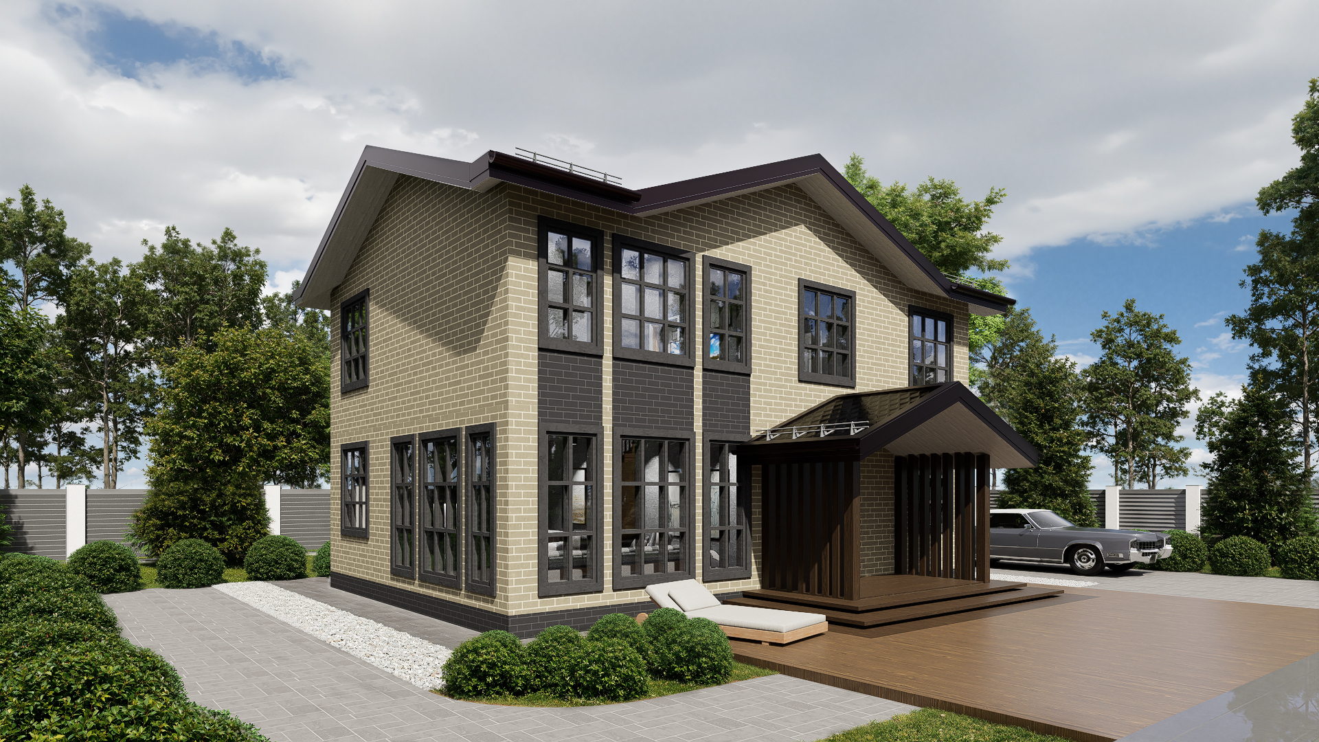 картинка Каркасный дом Маршал от LEGNO