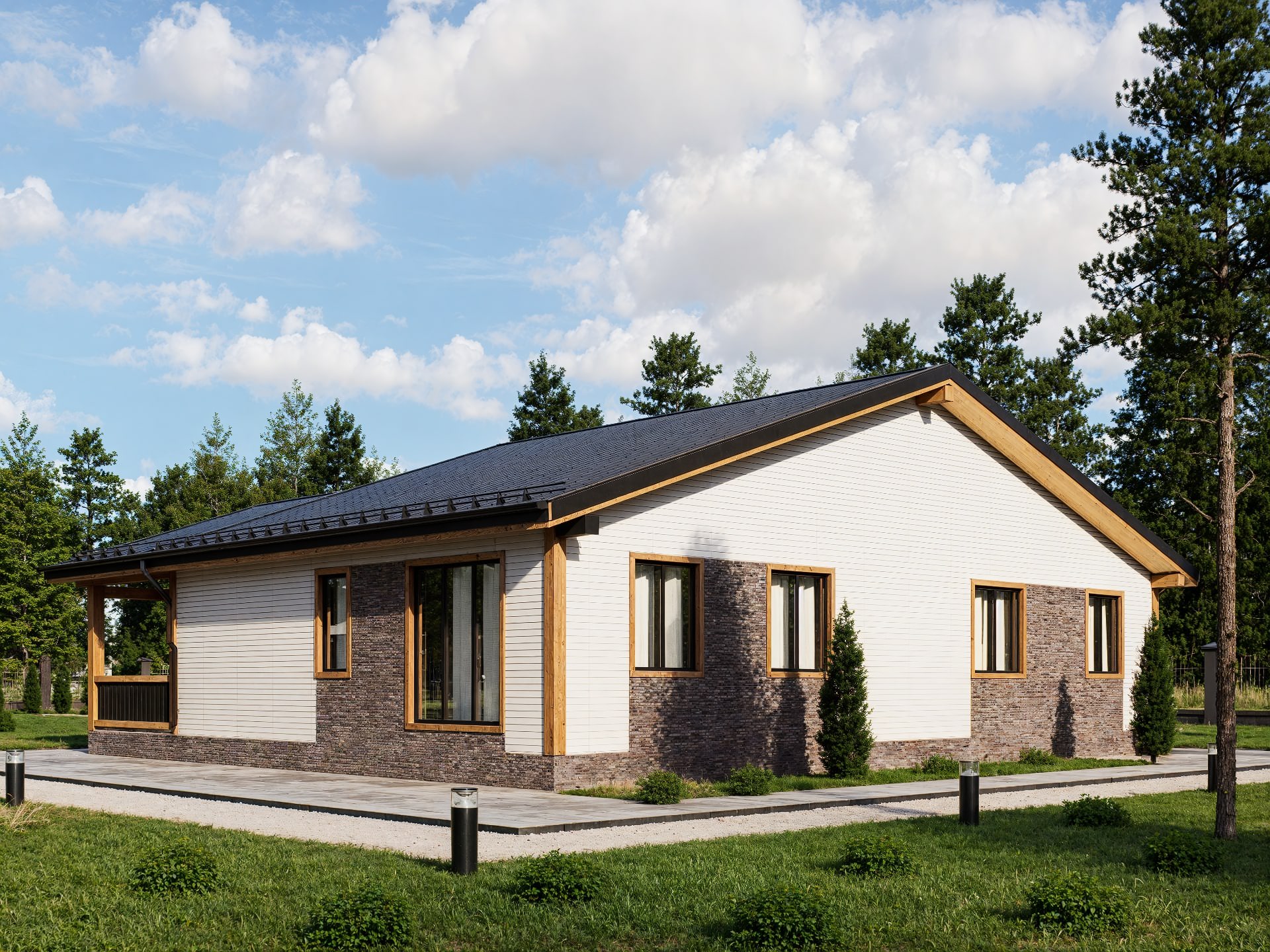 картинка Каркасный дом Орион от LEGNO
