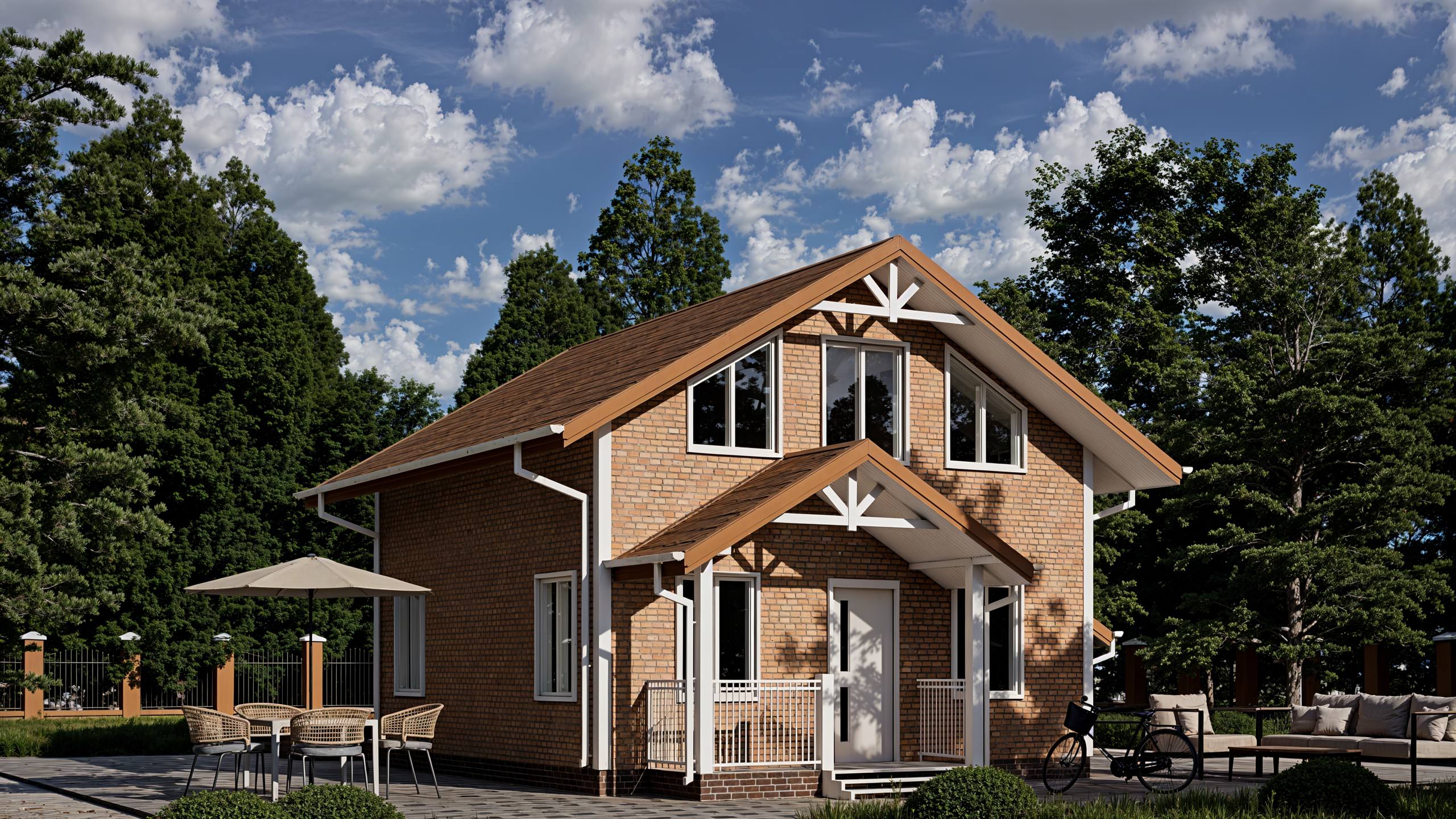 картинка Каркасный дом Нова от LEGNO