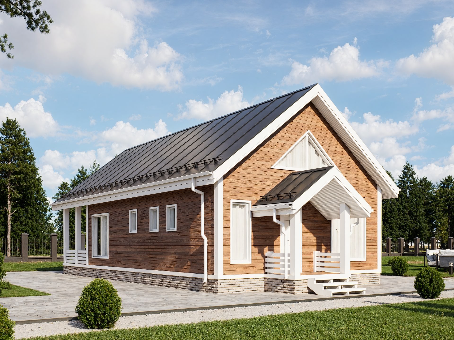 картинка Каркасный дом Турин от LEGNO
