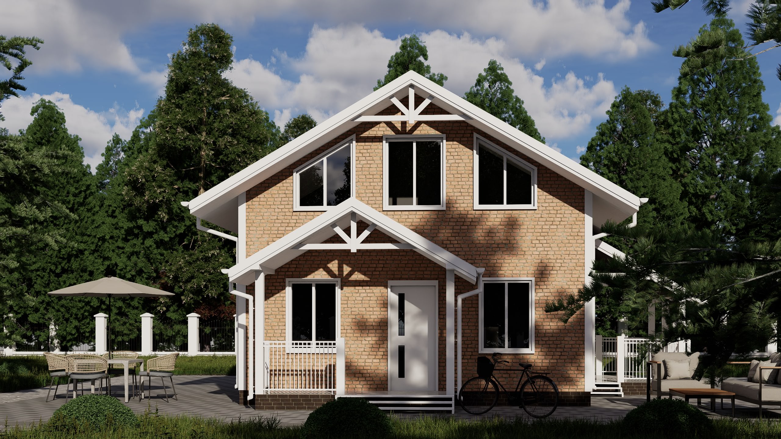 картинка Каркасный дом Нова от LEGNO