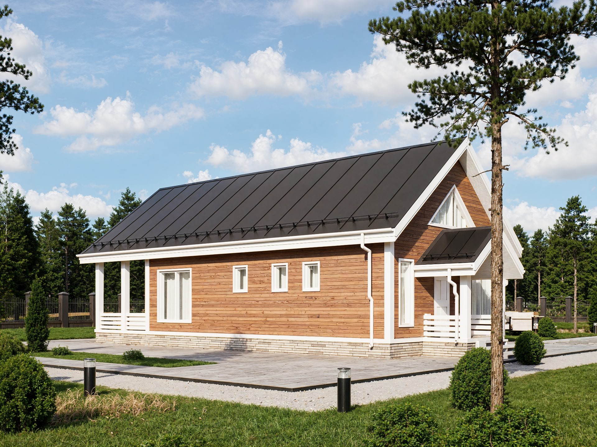картинка Каркасный дом Турин от LEGNO