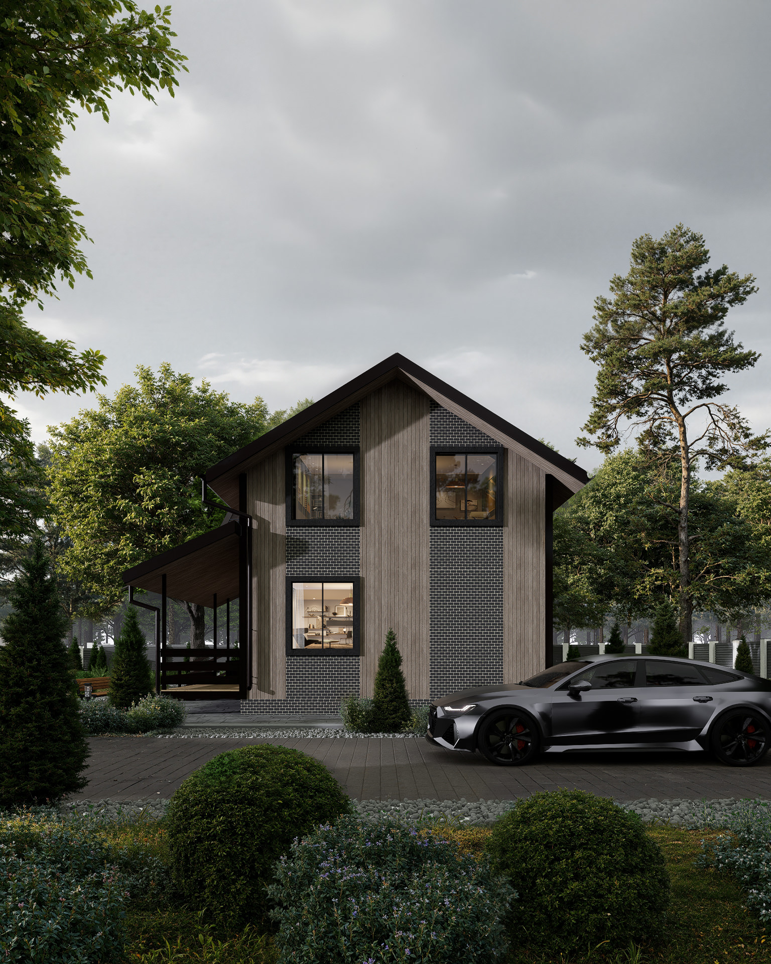 картинка Каркасный дом Торонто от LEGNO