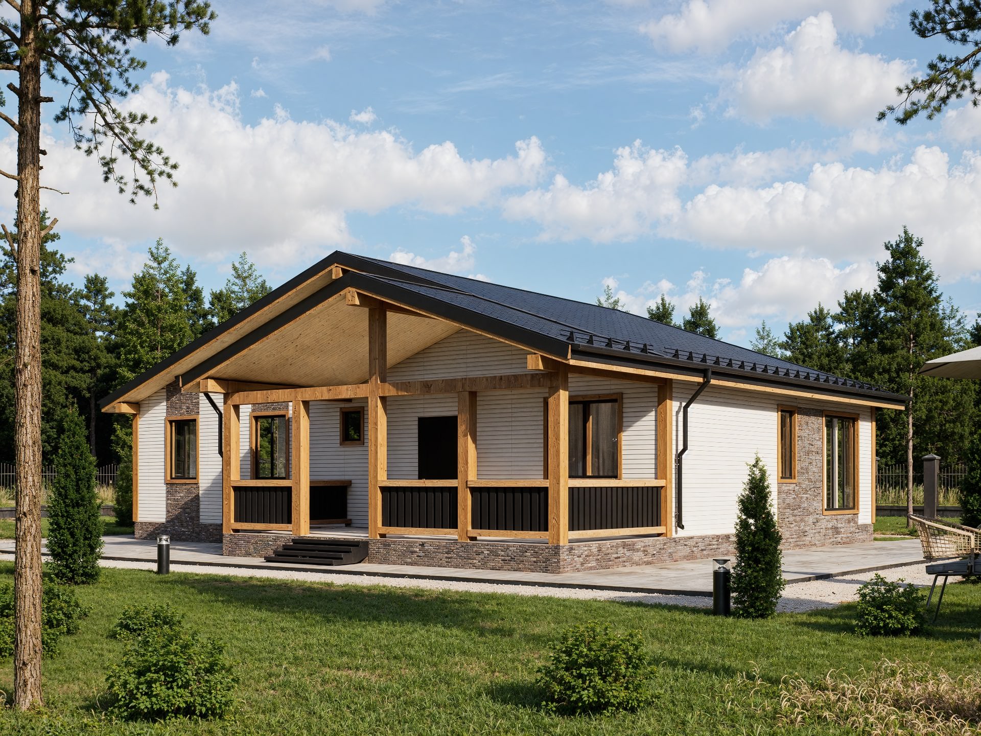 картинка Каркасный дом Орион от LEGNO