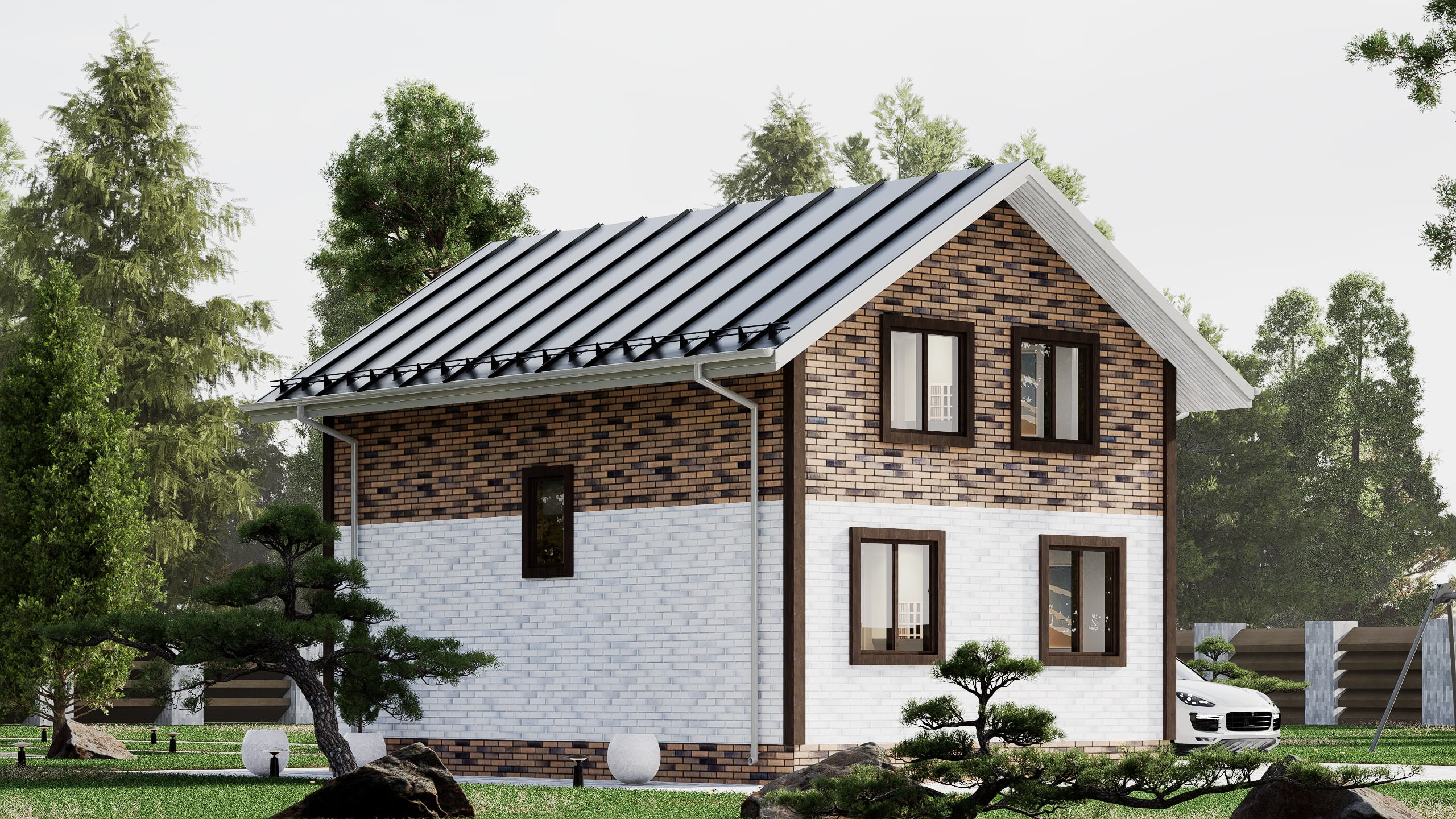 картинка Каркасный дом Вермонт от LEGNO