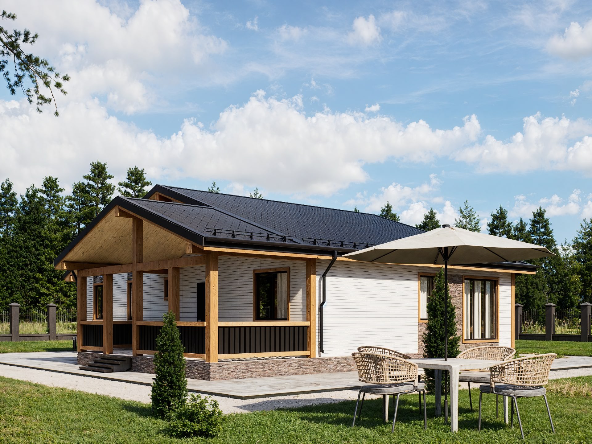 картинка Каркасный дом Орион от LEGNO