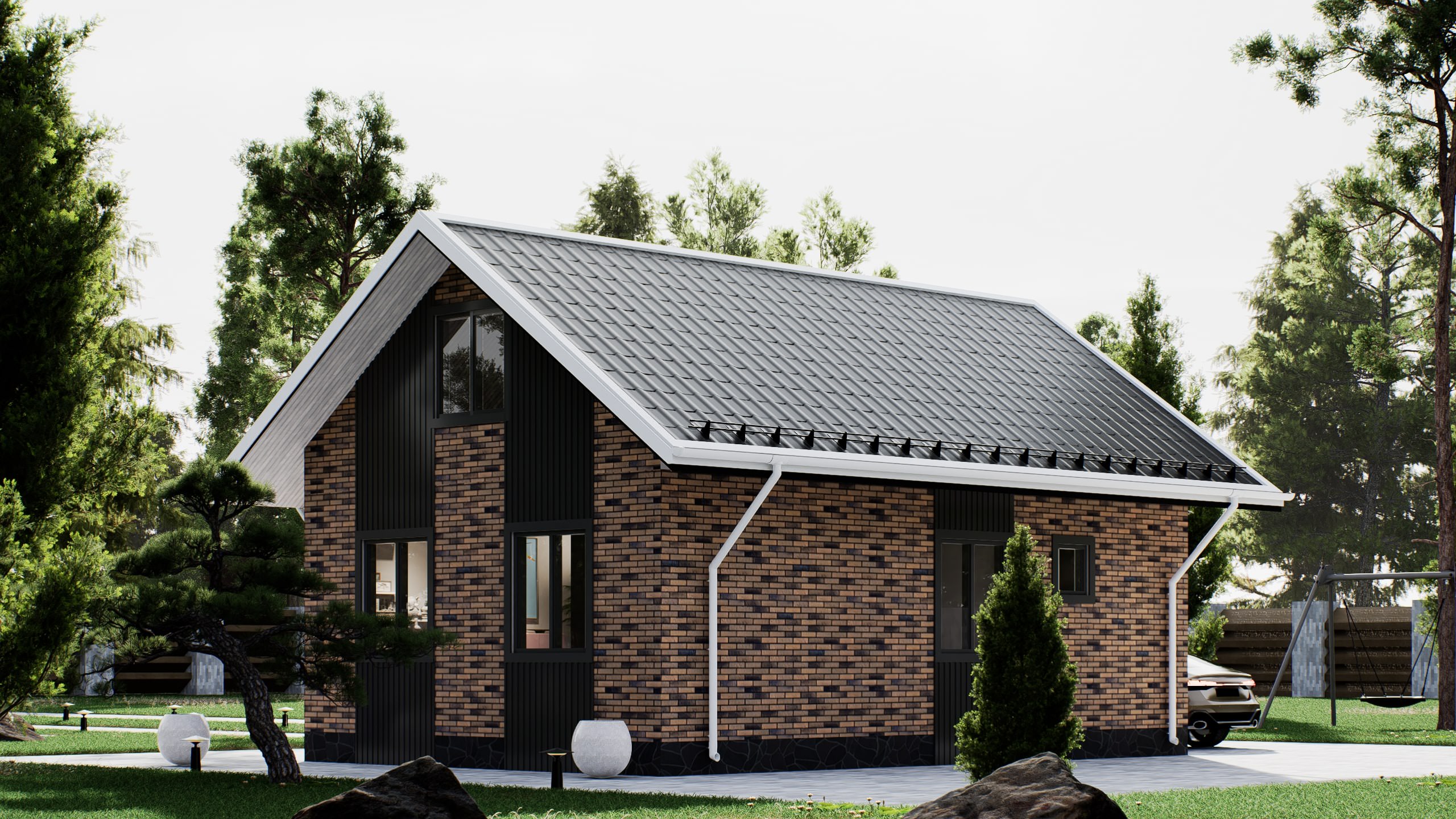 картинка Каркасный дом Кенвуд от LEGNO