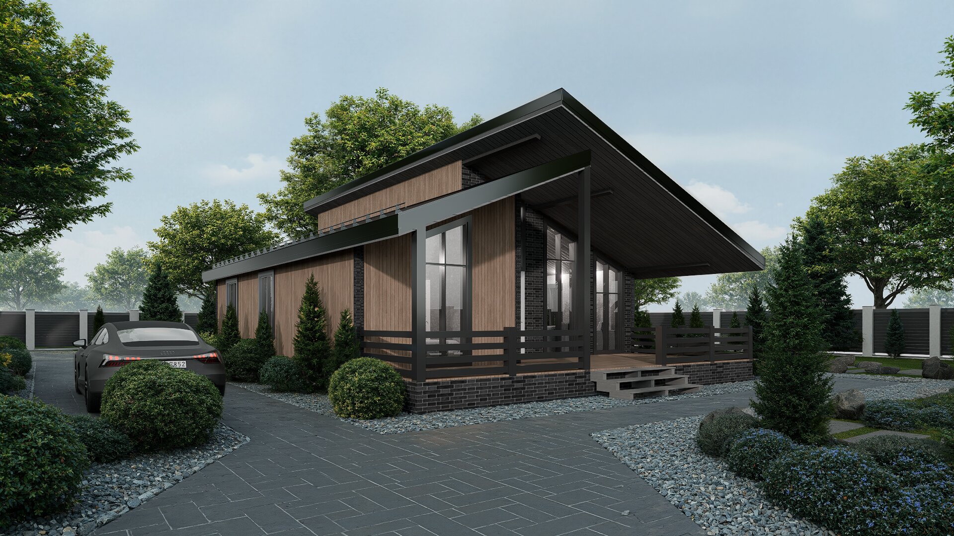 картинка Каркасный дом Ванкувер от LEGNO