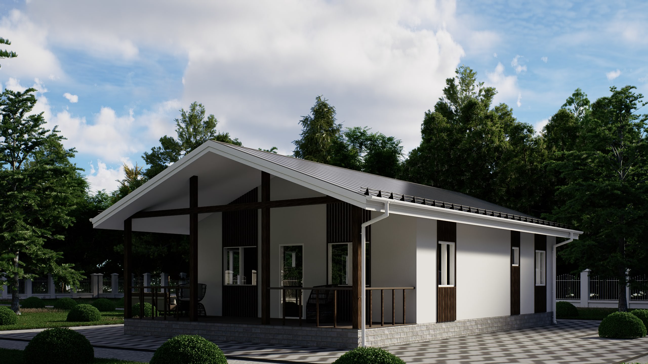 картинка Каркасный дом Севилья от LEGNO
