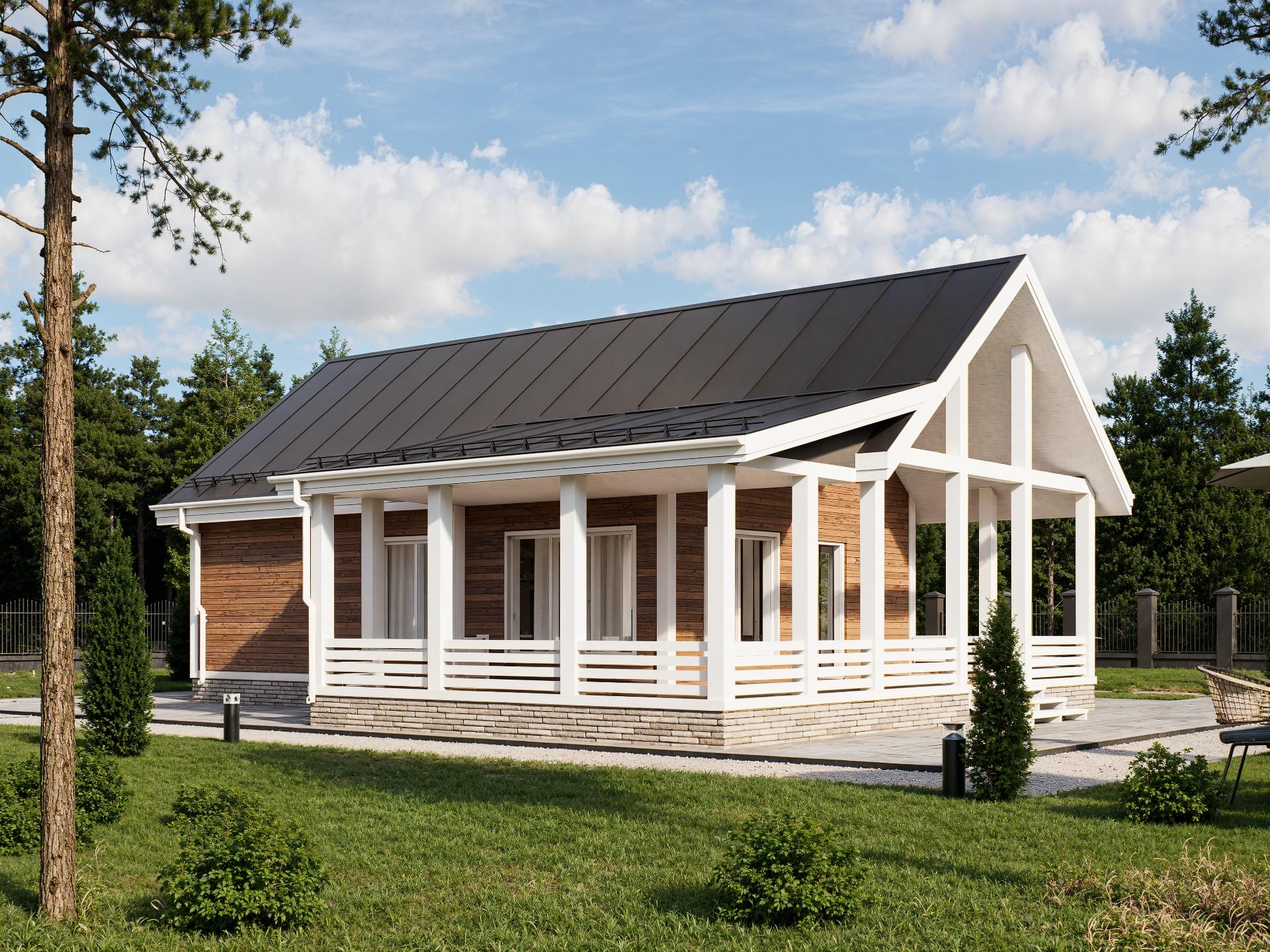 картинка Каркасный дом Турин от LEGNO
