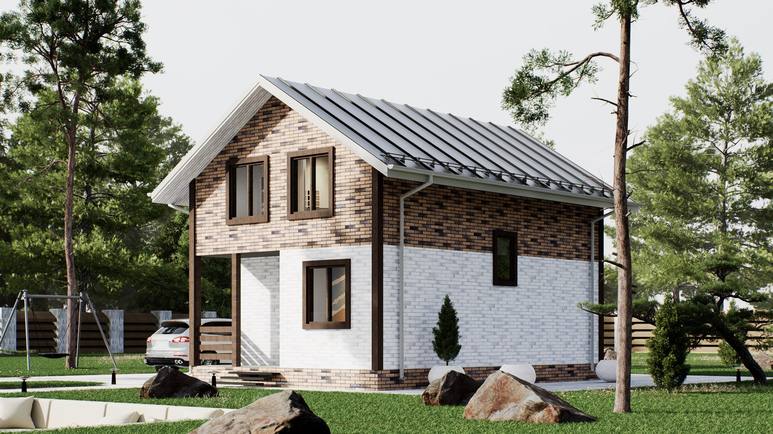 картинка Каркасный дом Вермонт от LEGNO
