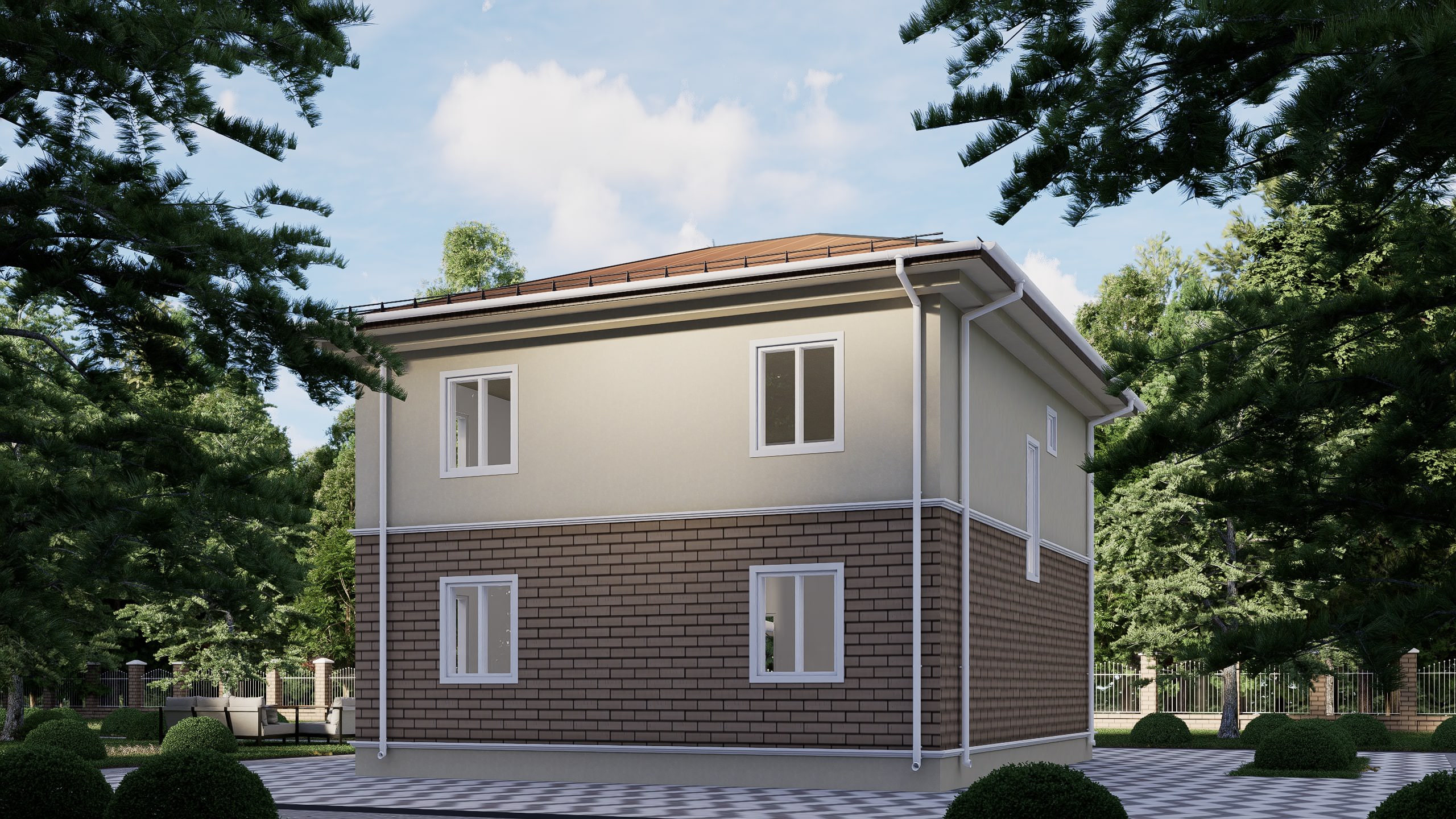 картинка Каркасный дом Остин от LEGNO