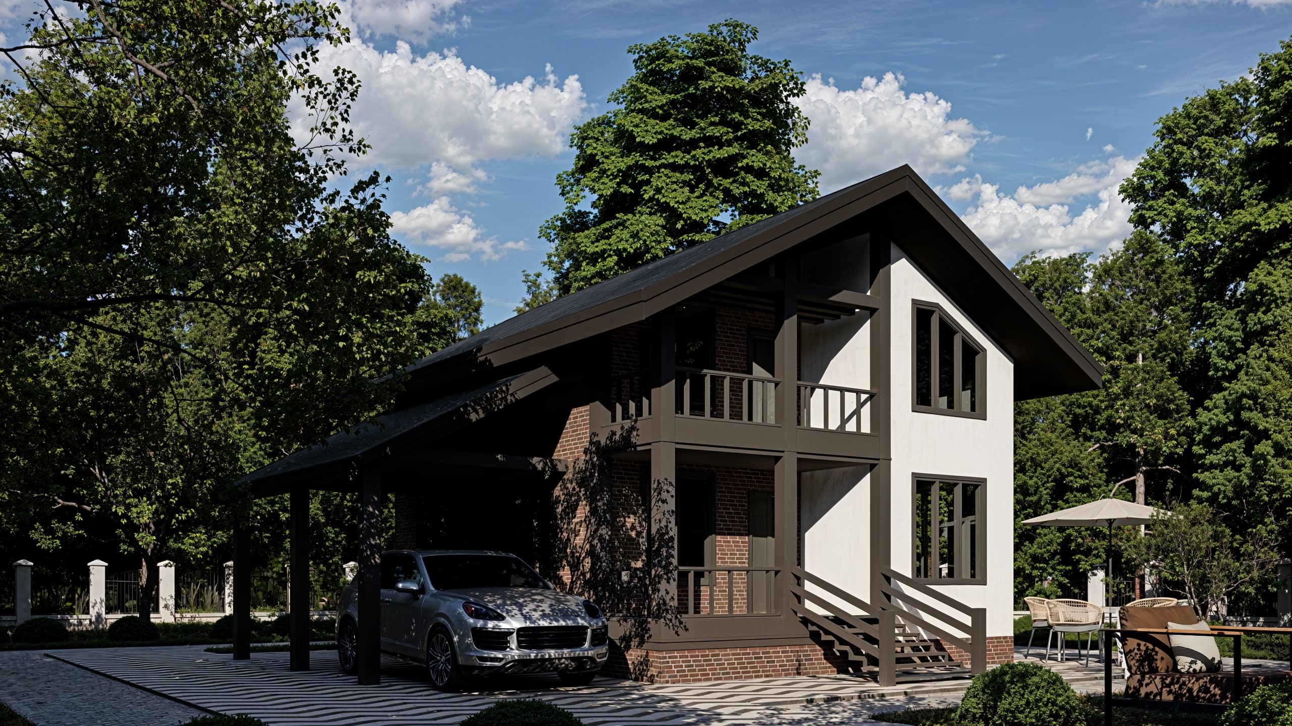 картинка Каркасный дом Ривьера от LEGNO