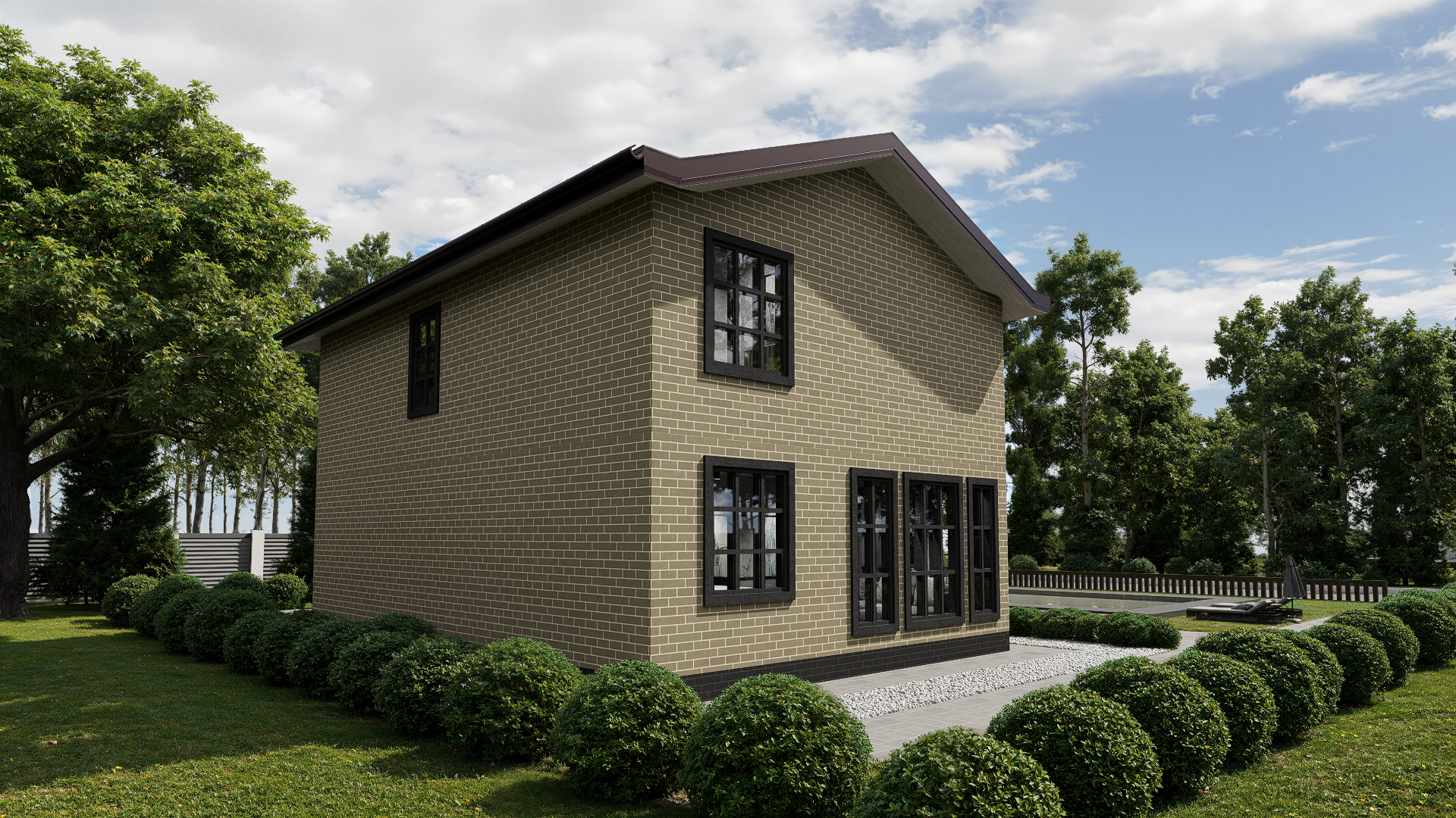 картинка Каркасный дом Маршал от LEGNO