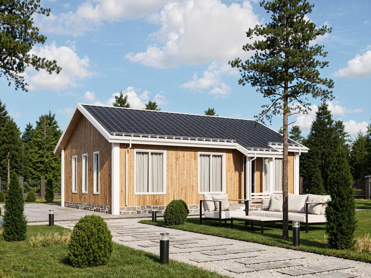 картинка Каркасный дом Хьюстон от LEGNO