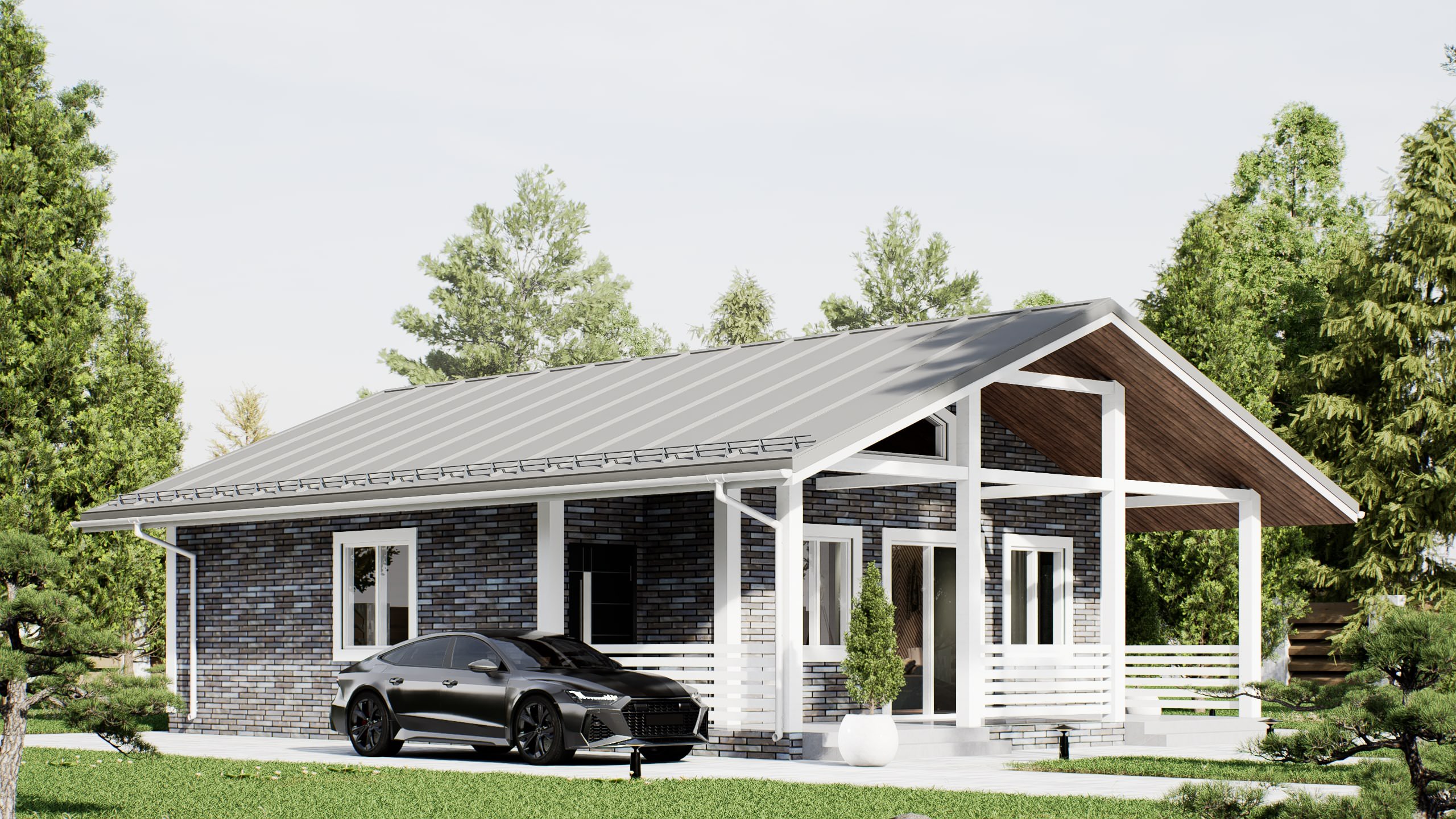 картинка Каркасный дом Вирджиния от LEGNO