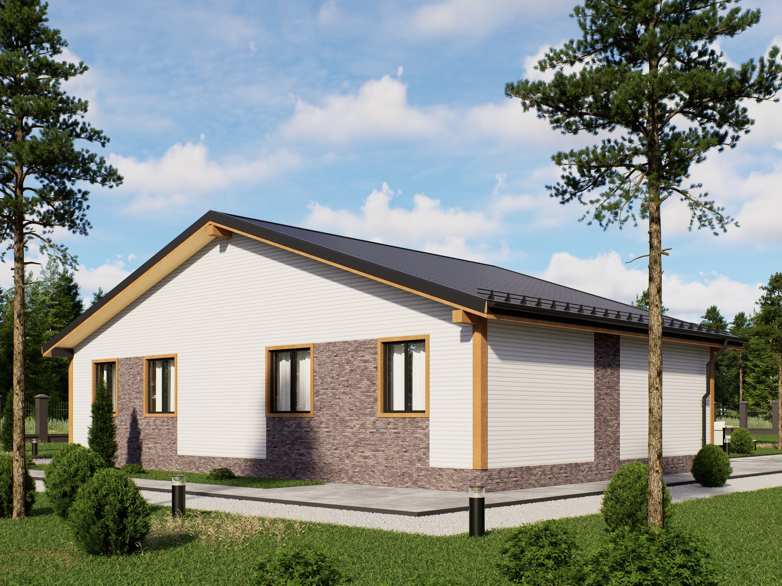 картинка Каркасный дом Орион от LEGNO