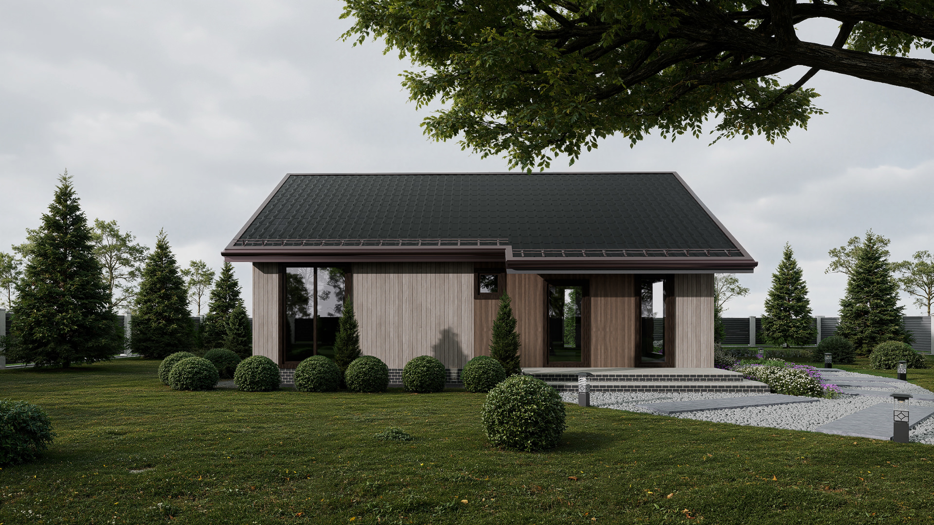 картинка Каркасный дом Женева от LEGNO