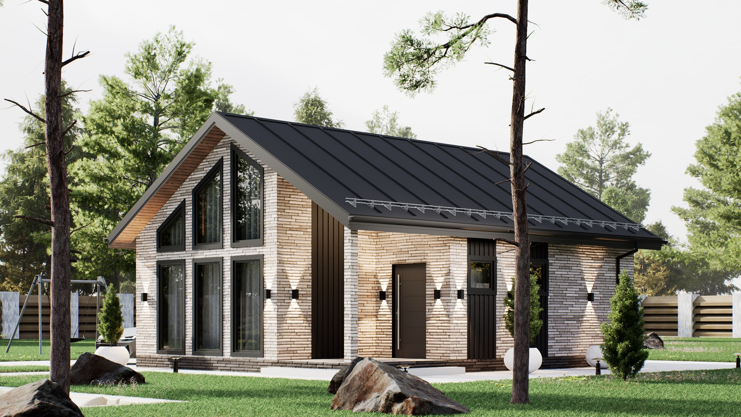картинка Каркасный дом Верона от LEGNO