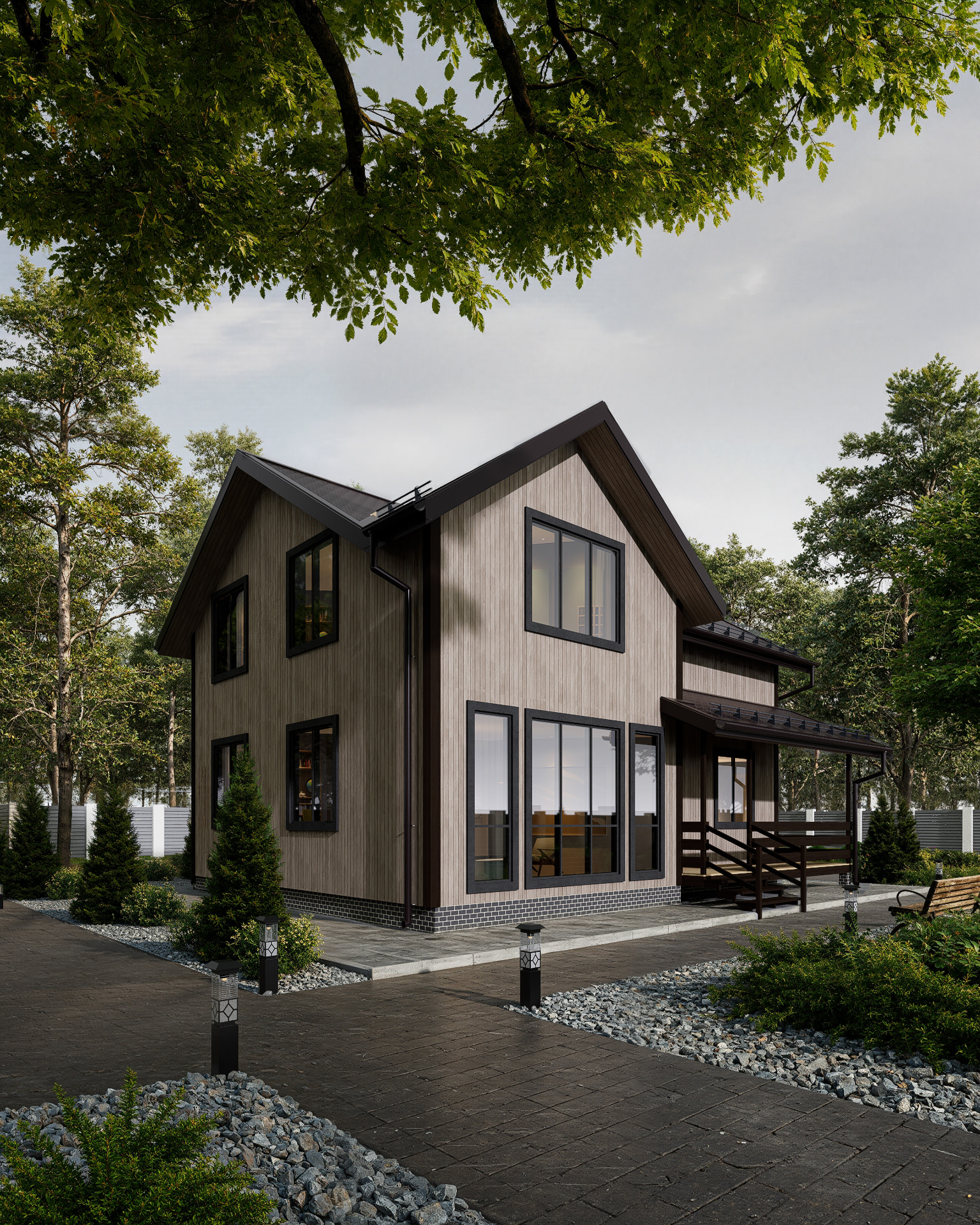 картинка Каркасный дом Торонто от LEGNO