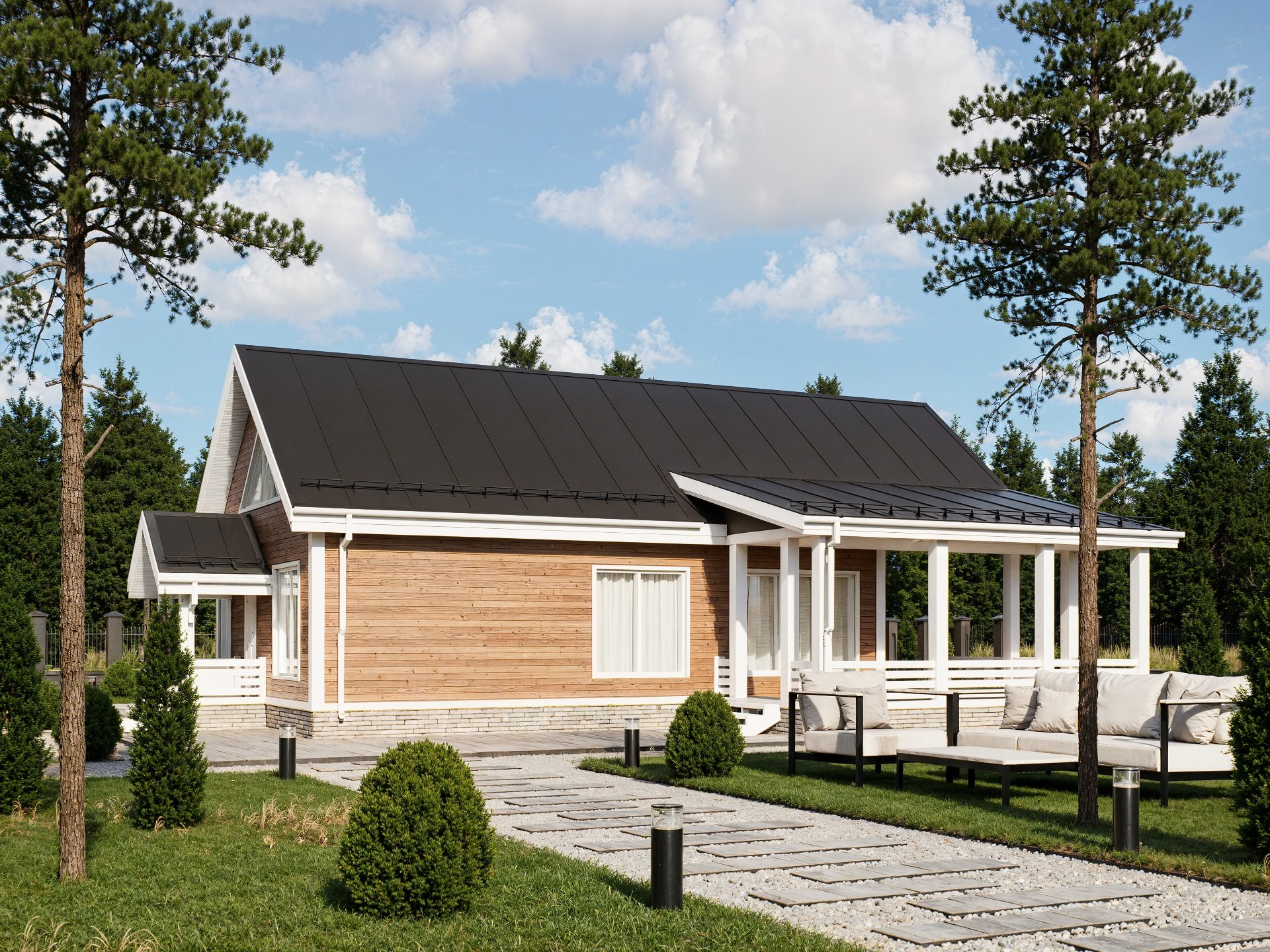 картинка Каркасный дом Турин от LEGNO