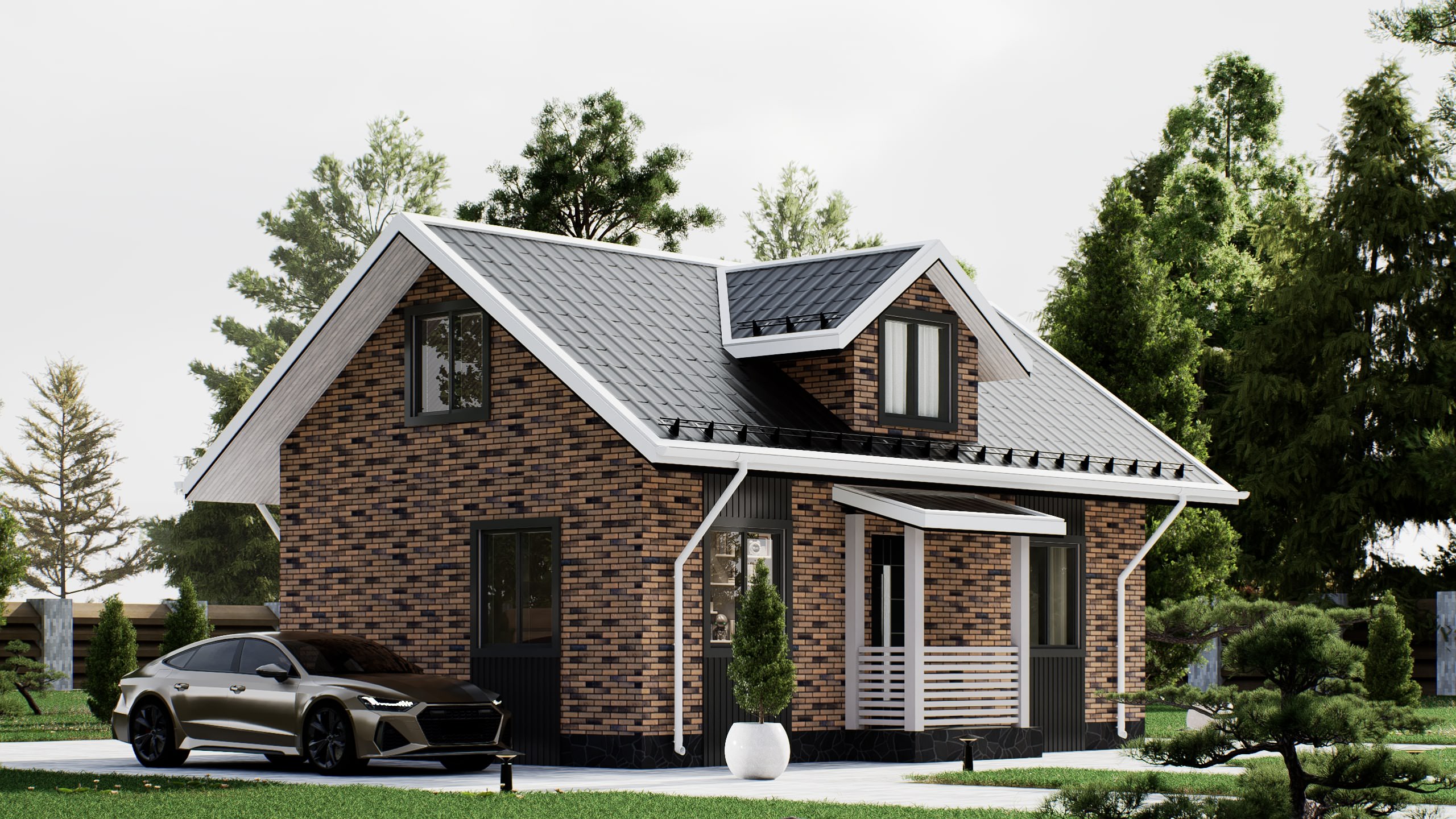 картинка Каркасный дом Кенвуд от LEGNO