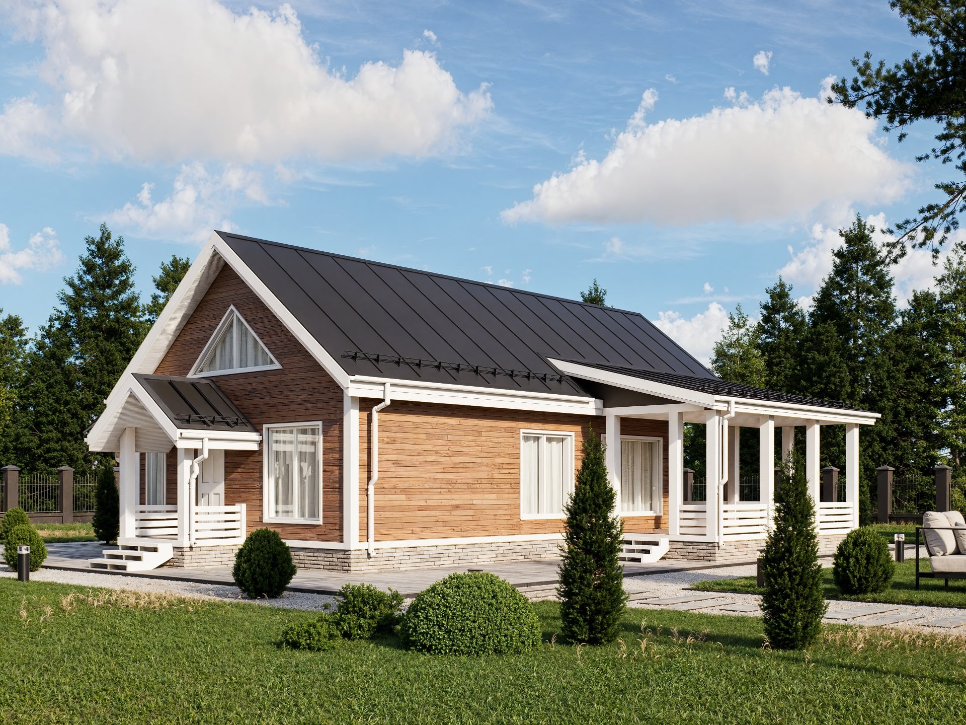картинка Каркасный дом Турин от LEGNO