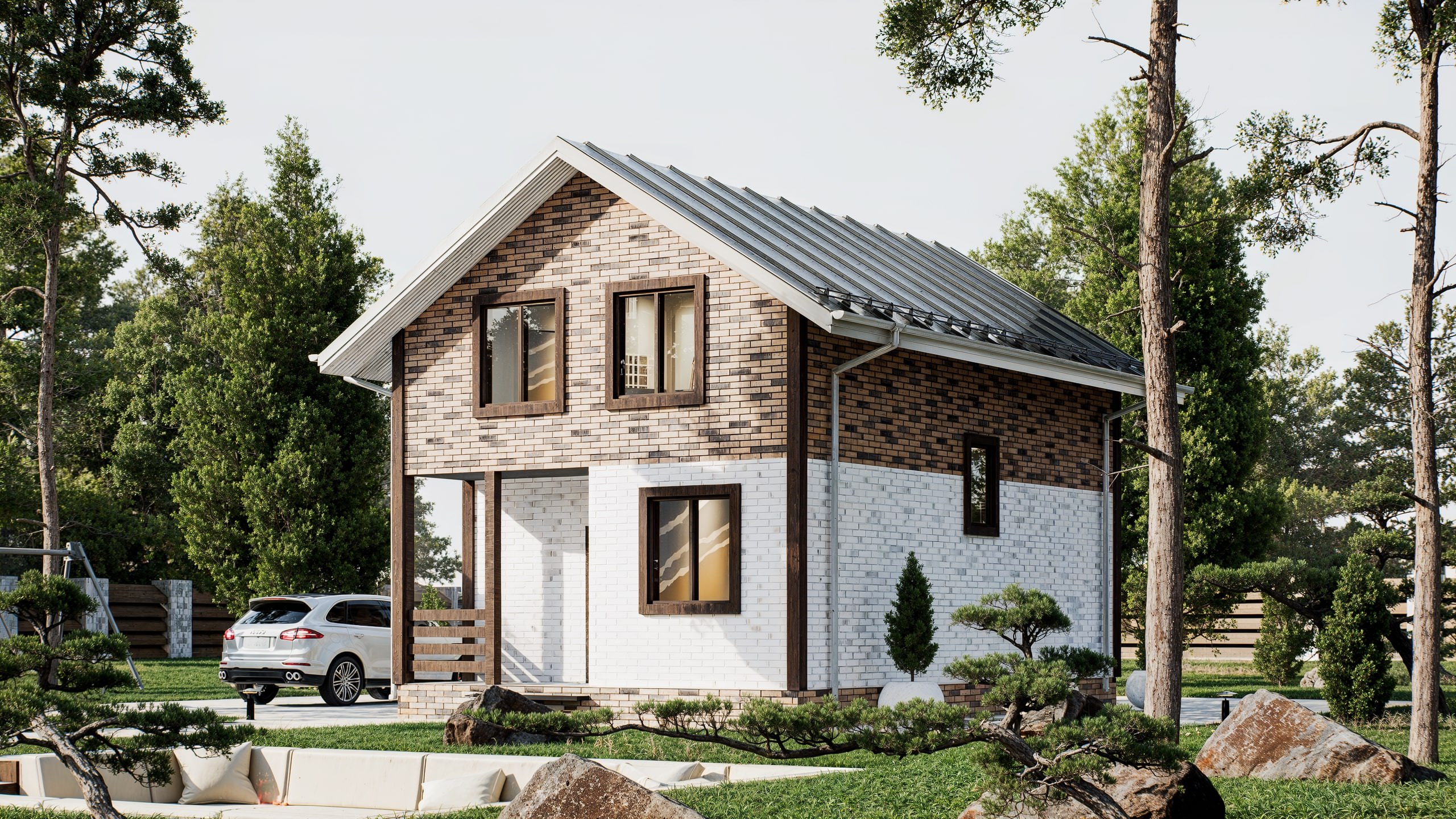 картинка Каркасный дом Вермонт от LEGNO