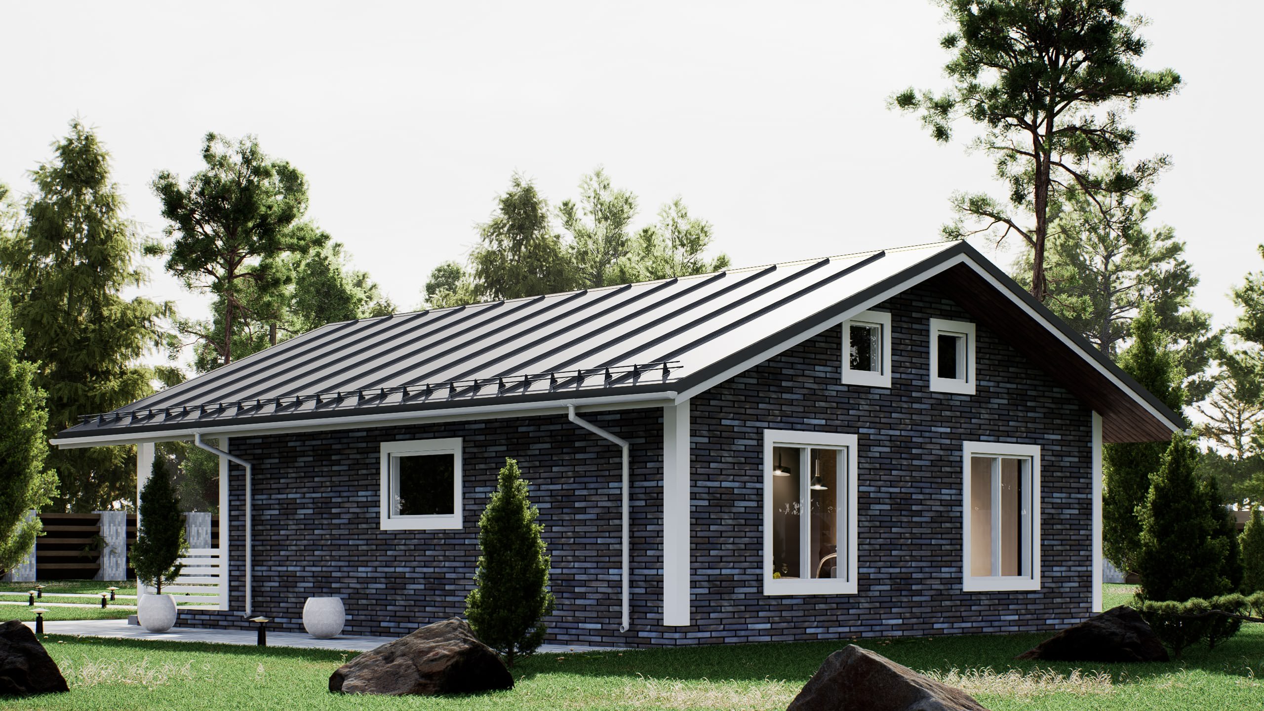 картинка Каркасный дом Вирджиния от LEGNO