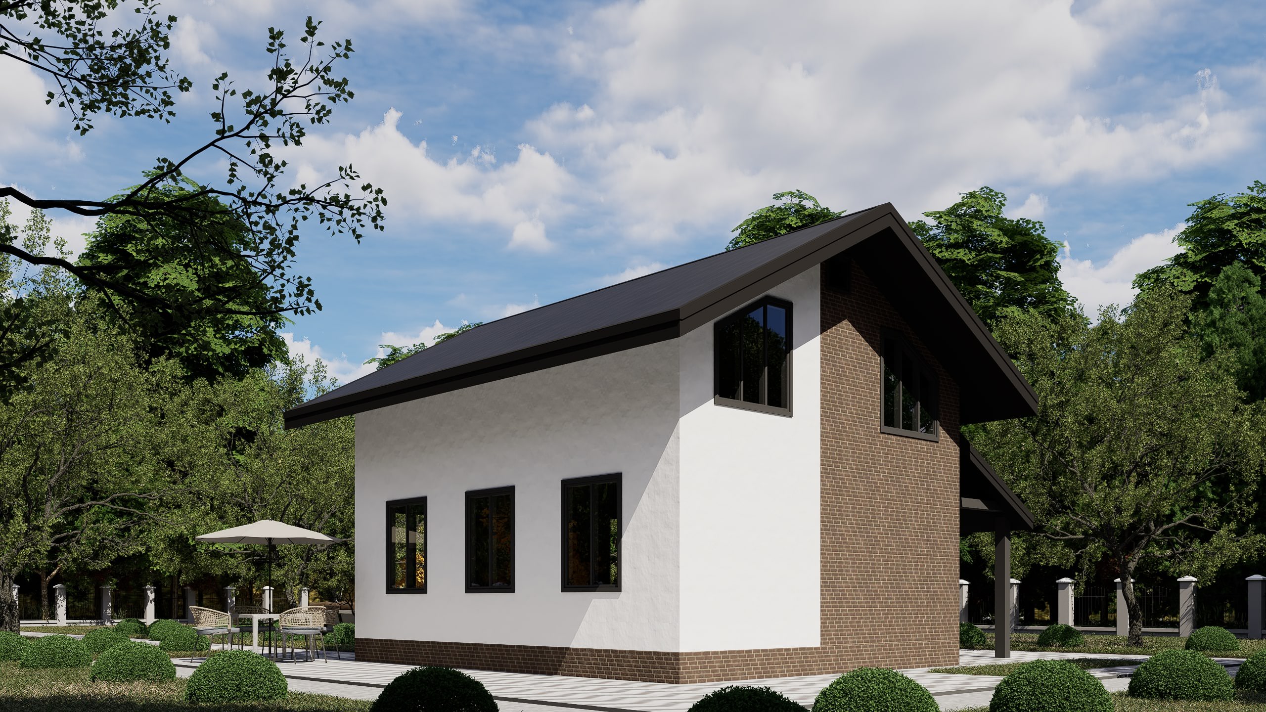 картинка Каркасный дом Ривьера от LEGNO