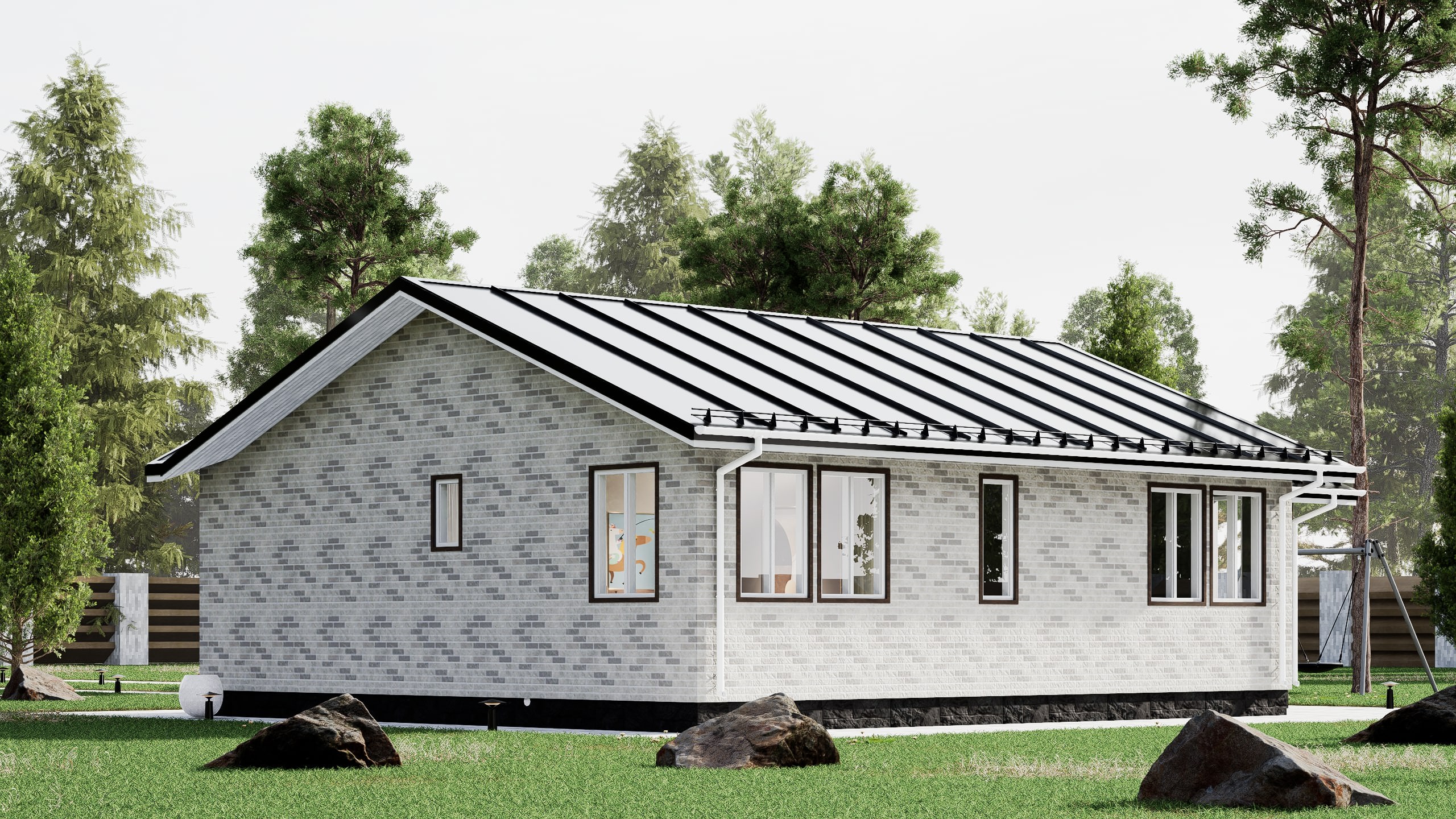 картинка Каркасный дом Валенсия от LEGNO